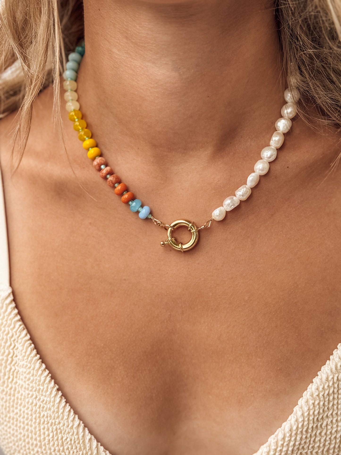 The Palm Beach Necklace - Velora Luxury Fashion