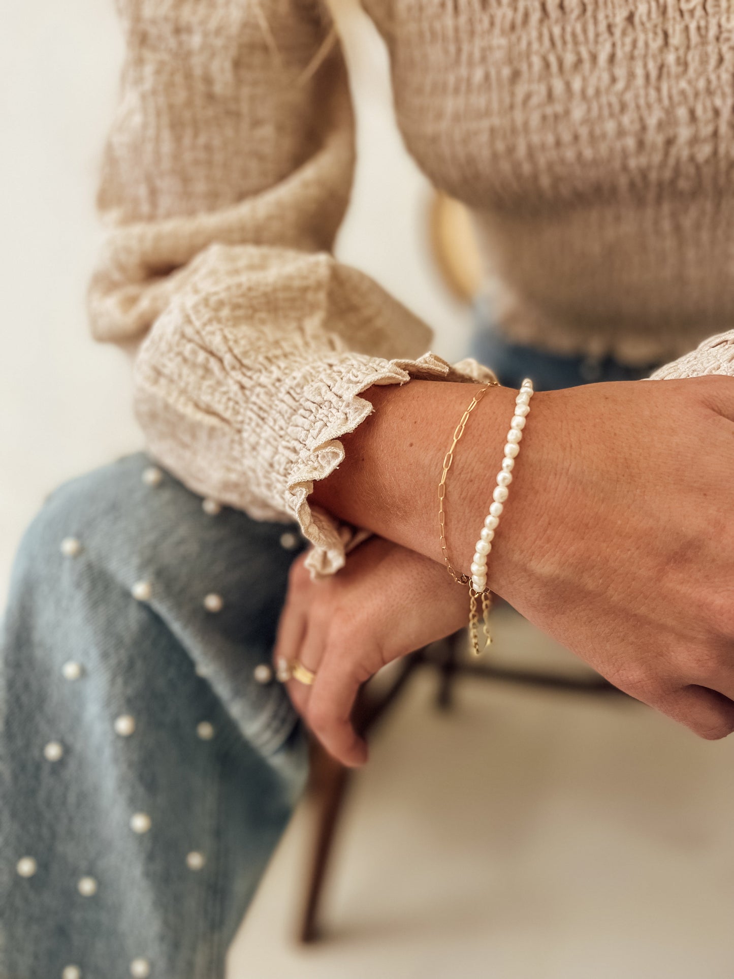 The Willow Paperclip Chain Bracelet - Velora Luxury Fashion