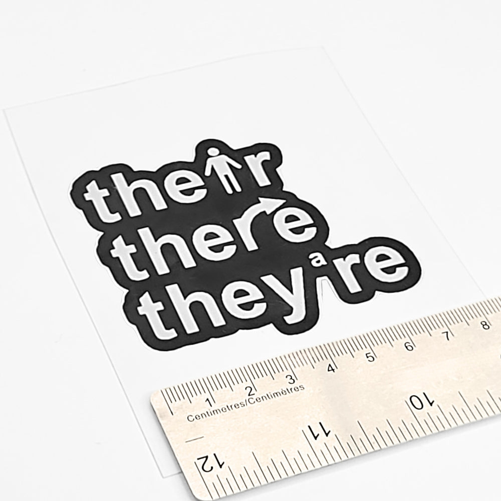 Their There They're | Vinyl Sticker - Velora