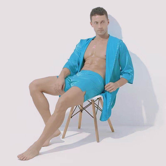 Thin Loose Short Sleeve Pajamas EX-STOCK Canada