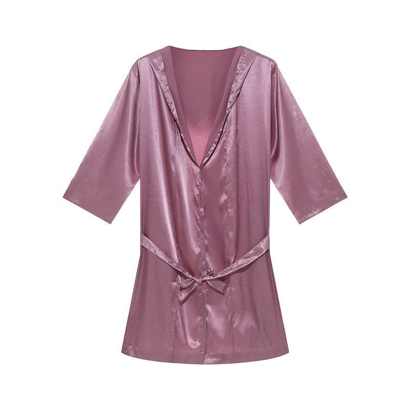 Thin Loose Short Sleeve Pajamas EX-STOCK Canada