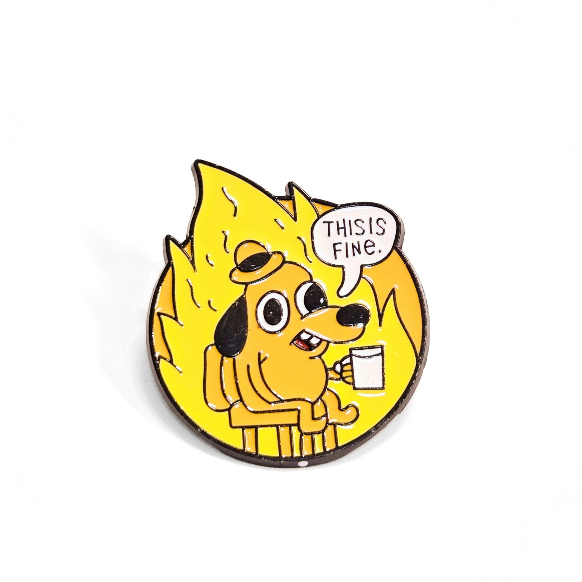 This is Fine Meme | Collectible Pin - Velora