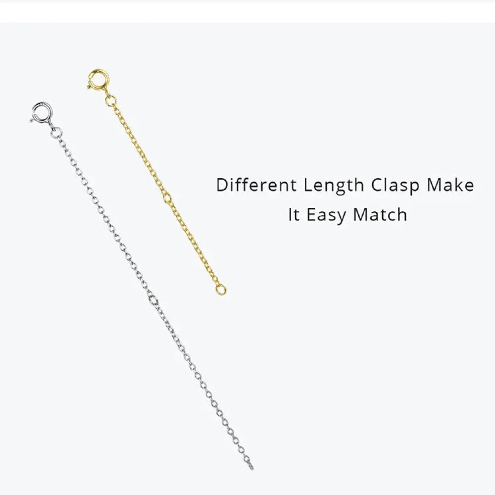 Timeless Elegance: 925 Sterling Silver Adjustable Necklace Chain For Women - Velora Luxury Fashion