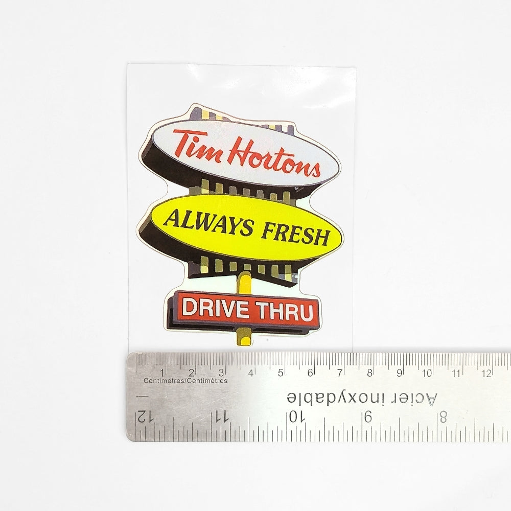 Timmies Drive Thru | Vinyl Sticker - Velora