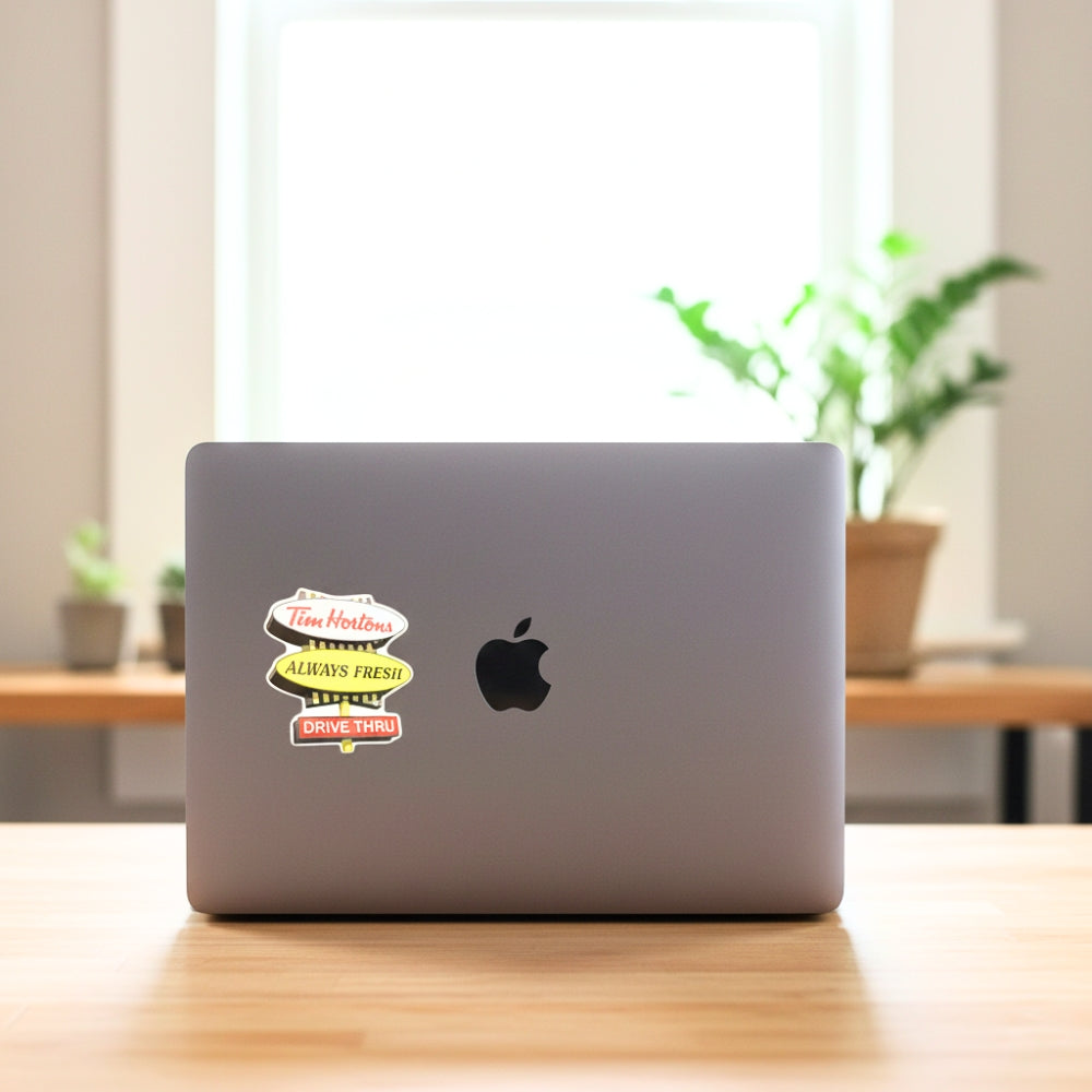 Timmies Drive Thru | Vinyl Sticker - Velora