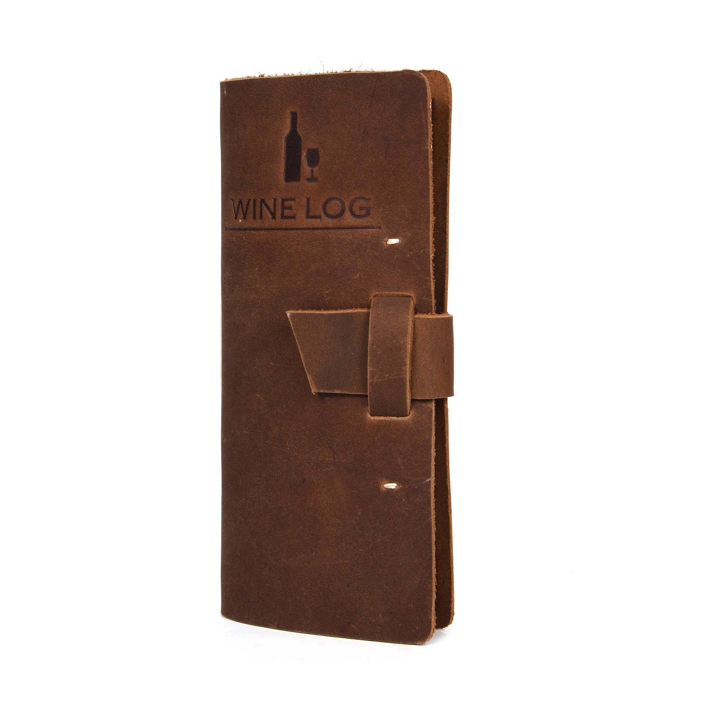 Tolredo Premium Wine Logbook - Top-Grain Cowhide Leather Wine Tasting Journal - Velora Luxury Fashion