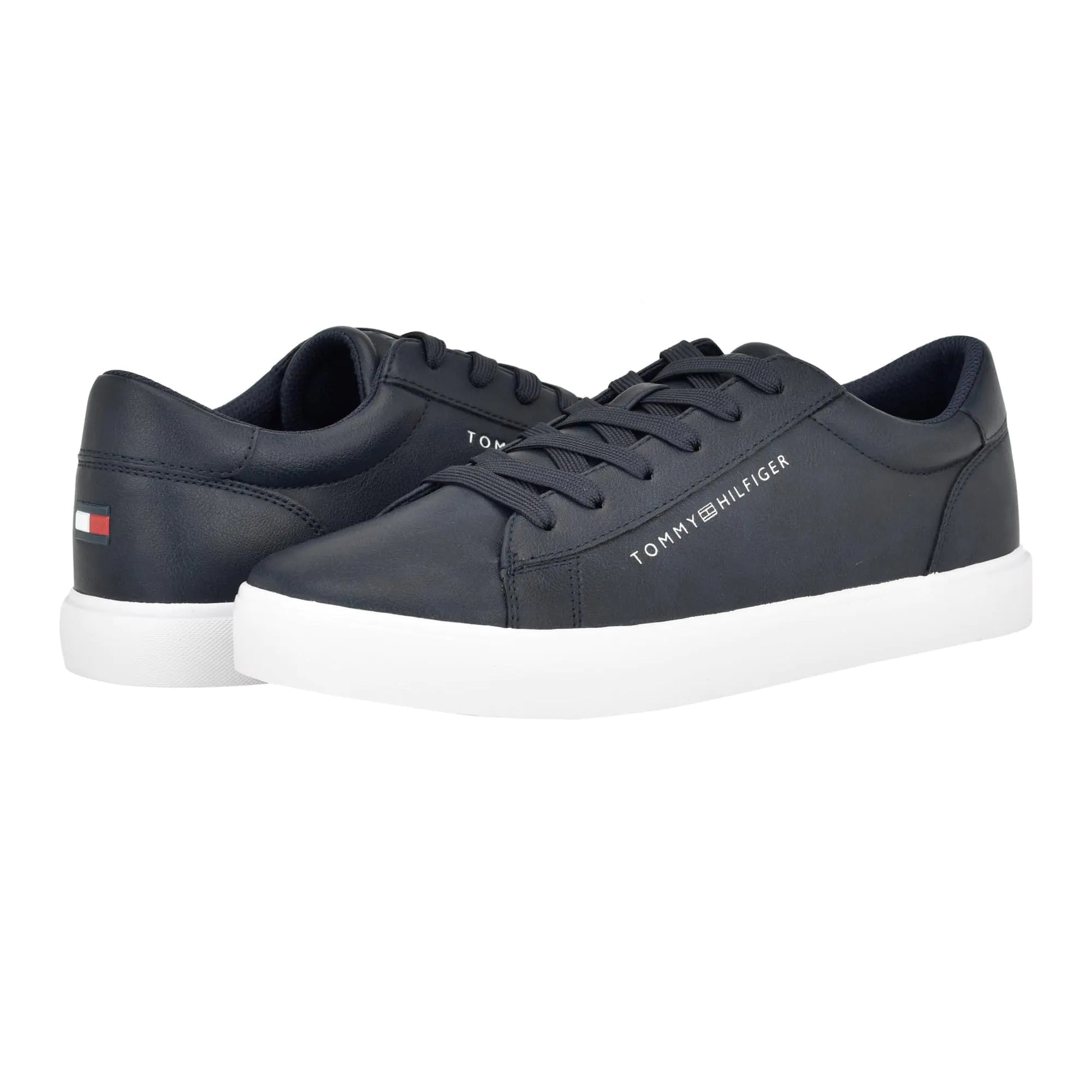 Tommy Hilfiger Men's Navy Ribby Sneakers, Size 10.5 - Velora Luxury Fashion
