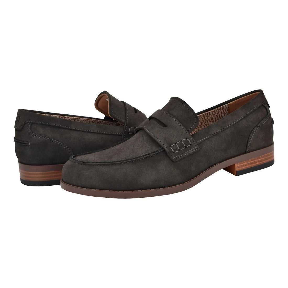 Tommy Hilfiger Mens Yoron Loafer Charcoal 020 9.5 - Velora Luxury Fashion