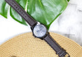 Tommy Hilfiger The Essentials Brown Strap Grey Dial Watch - Velora Luxury Fashion