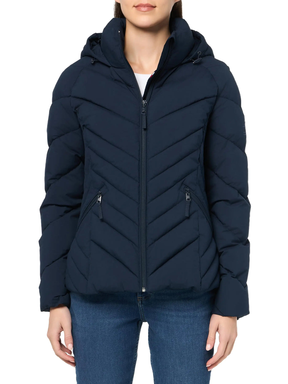 Tommy Hilfiger Womens Outerwear PackablenavyM - Velora Luxury Fashion