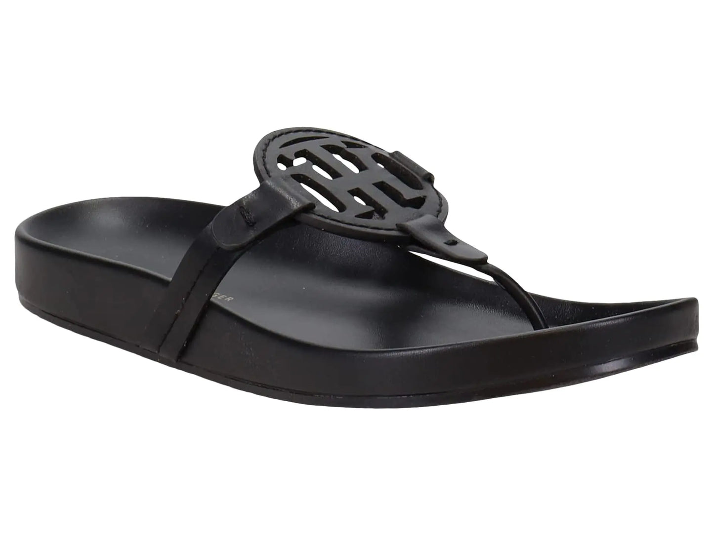 Tommy Hilfiger Womens Relina Sandal Black 5 - Velora Luxury Fashion