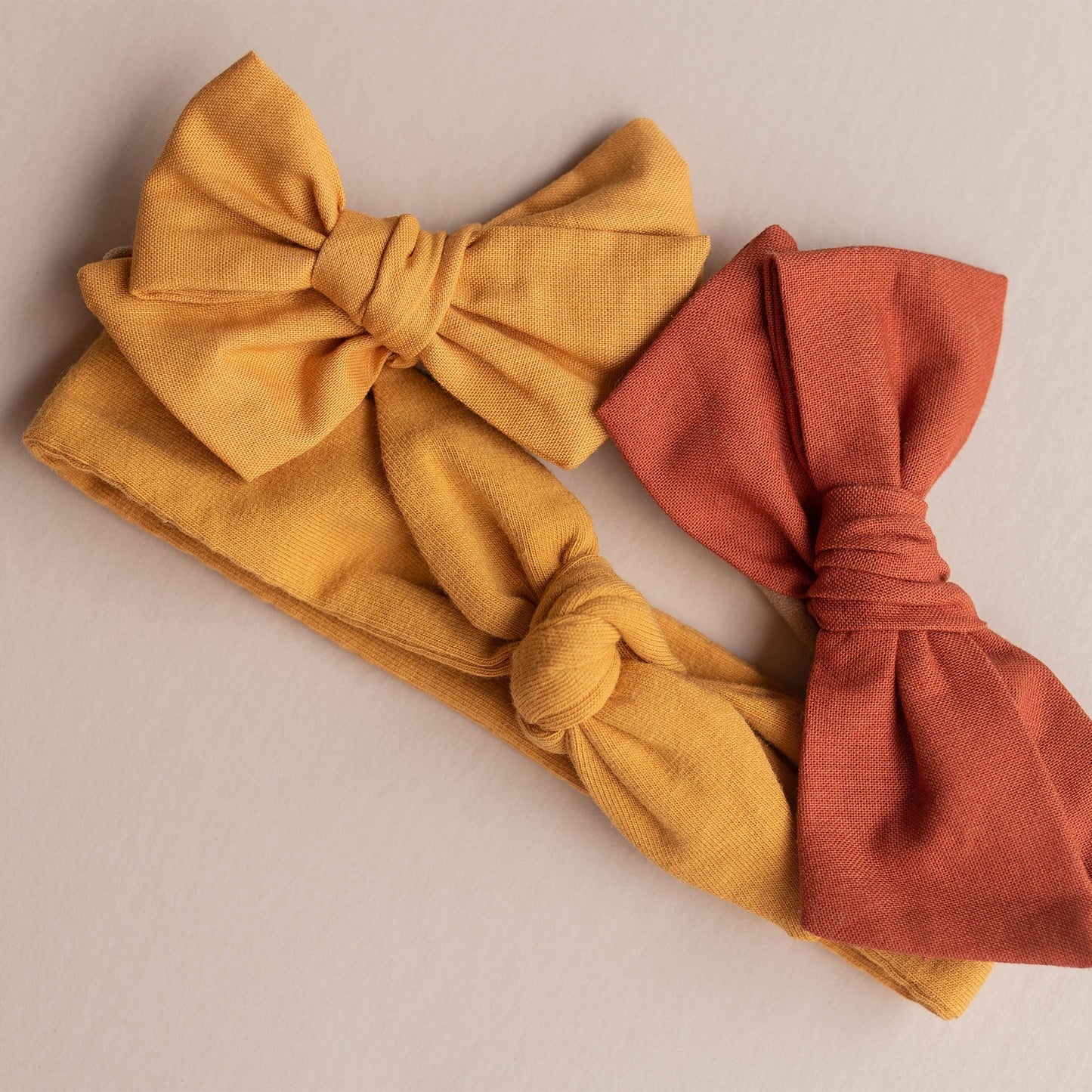 Topknot Headband | Mustard - Velora Luxury Fashion