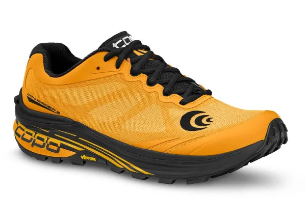 Topo Athletic Men's MTN Racer 2 Trail Running Shoes Size 12 US Mango/Black - Velora Luxury Fashion