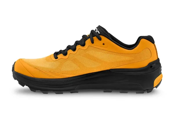 Topo Athletic Men's MTN Racer 2 Trail Running Shoes Size 12 US Mango/Black - Velora Luxury Fashion