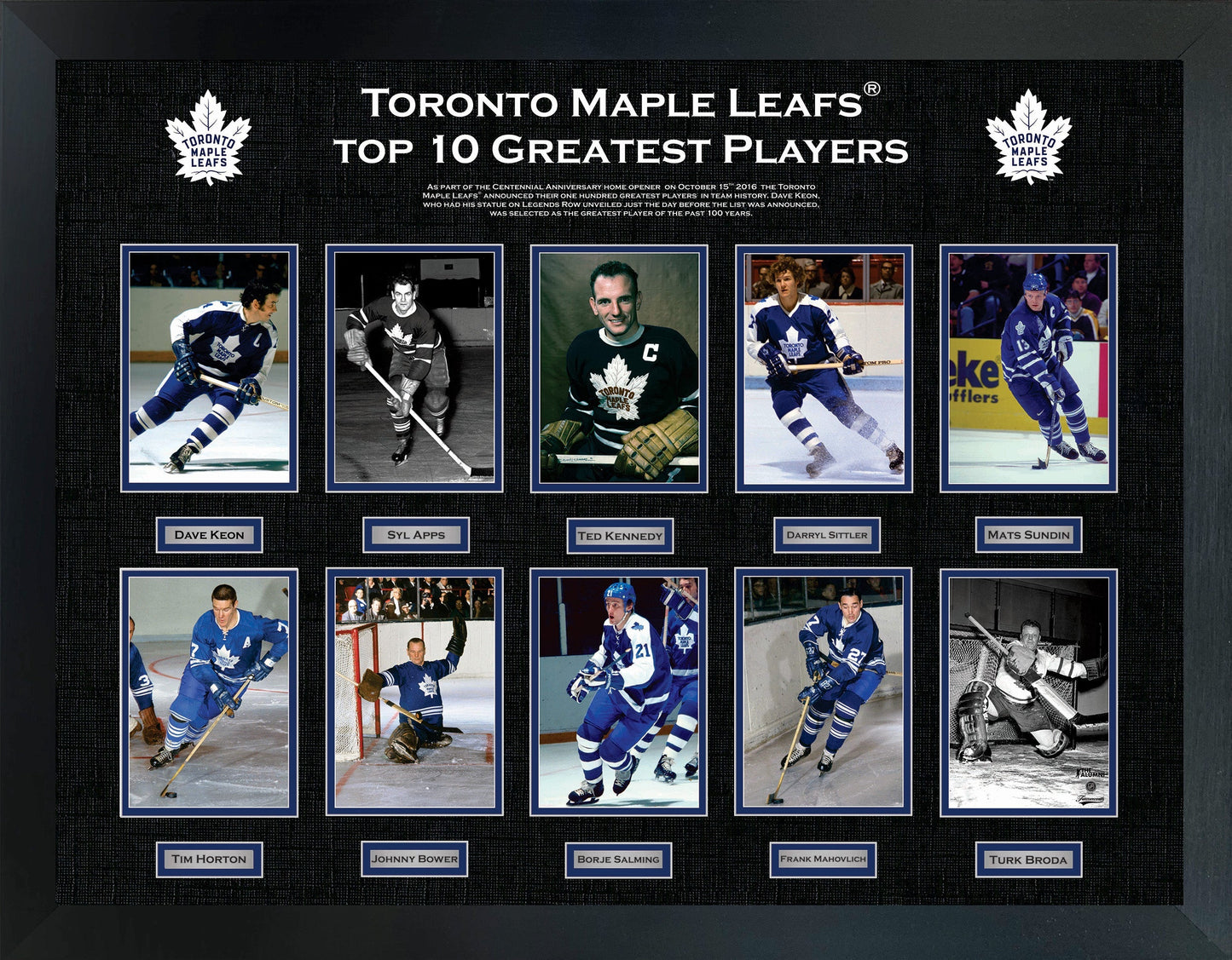 Toronto Maple Leafs 10 Greatest Players - Velora Luxury Fashion