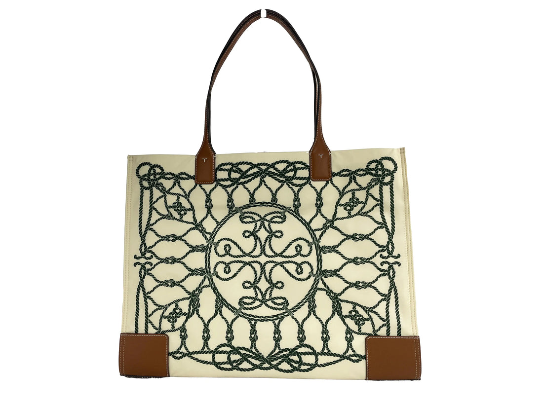 Tory Burch (158865) Ella Printed Nylon Tote Bag - Velora Luxury Fashion