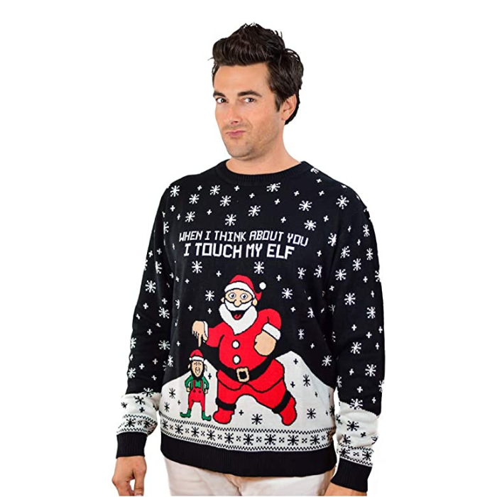 Touch My Elf  Sweater - Velora Luxury Fashion
