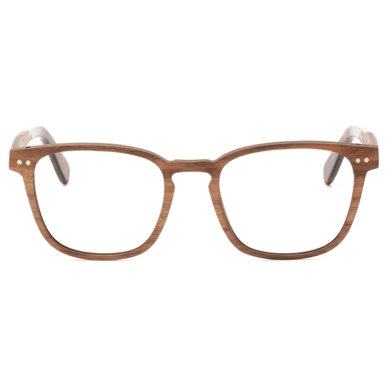 Transformer Clear - Wood & Carbon Fibre Glasses - Velora Luxury Fashion