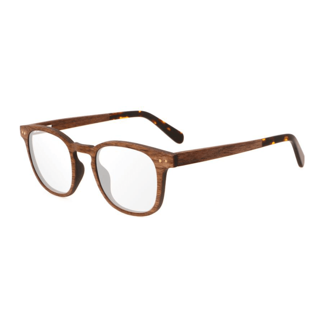 Transformer Clear - Wood & Carbon Fibre Glasses - Velora Luxury Fashion