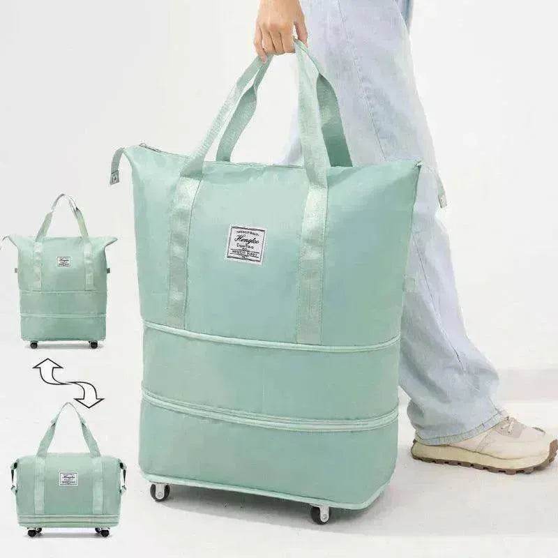 Travel Bag: Double-Layer Dry/Wet Separation - Velora