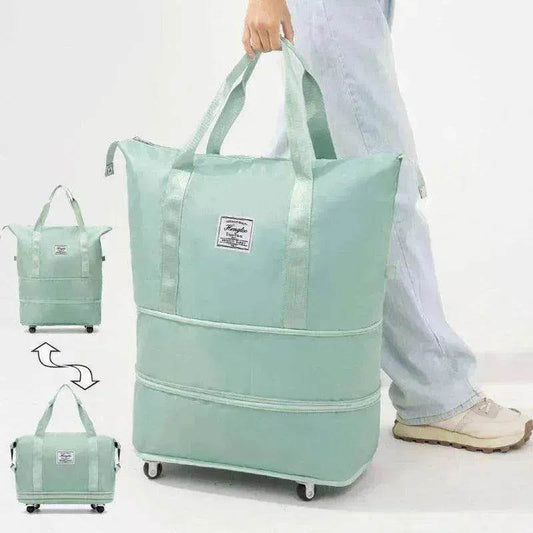 Travel Bag: Double-Layer Dry/Wet Separation - Velora