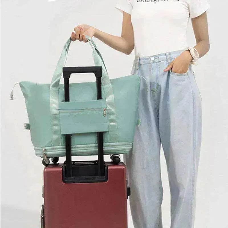 Travel Bag: Double-Layer Dry/Wet Separation - Velora
