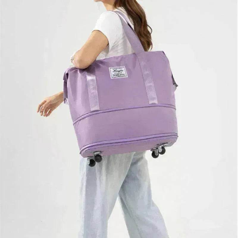 Travel Bag: Double-Layer Dry/Wet Separation - Velora