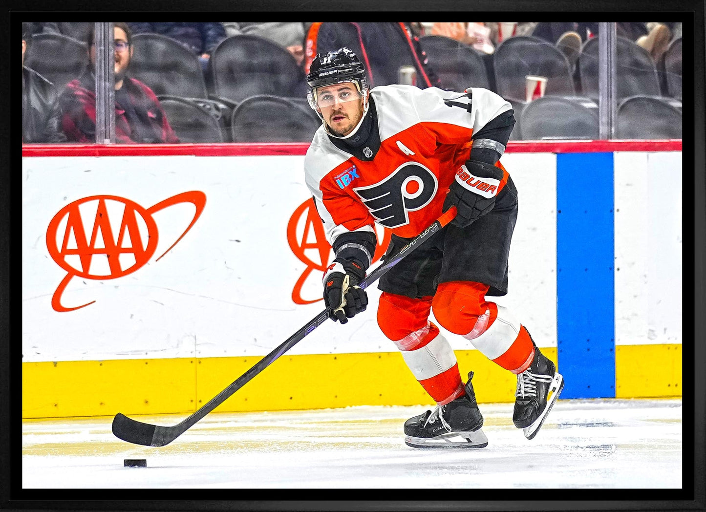 Travis Konecny 20x29 Framed Canvas Philadelphia Flyers - Velora Luxury Fashion