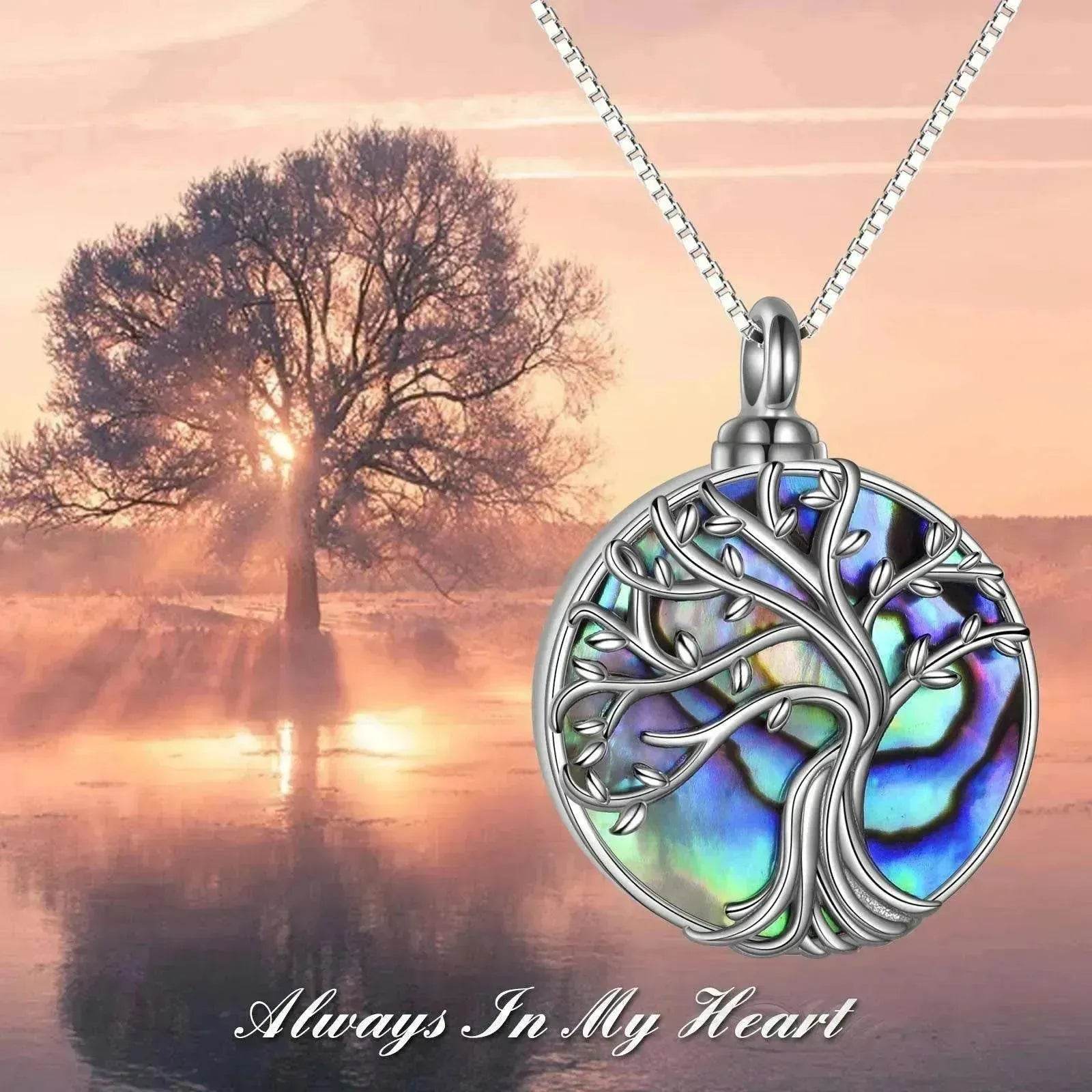 Tree of Life 925 Sterling Silver Pendant Necklace - Velora