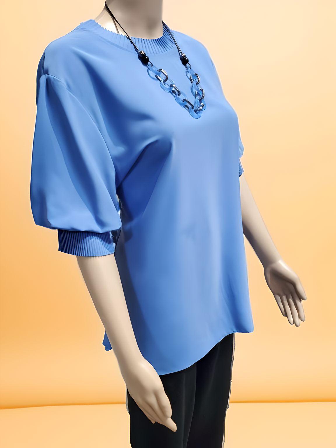 Trendy Semi-formal T-shirt - Velora Luxury Fashion