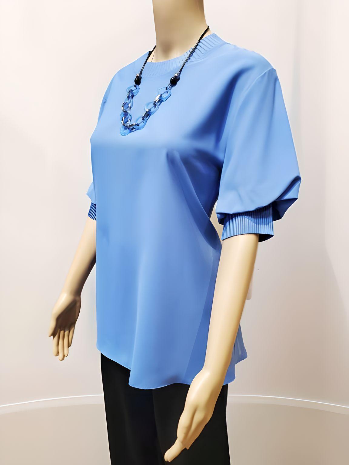 Trendy Semi-formal T-shirt - Velora Luxury Fashion