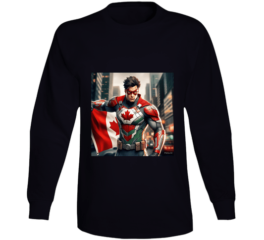 Tshirtgang Canada Superhero Shirt - Unique Design - Velora Luxury Fashion