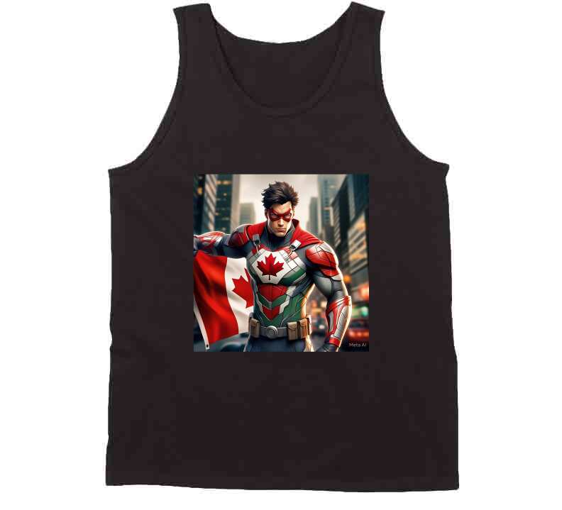 Tshirtgang Canada Superhero Shirt - Unique Design - Velora Luxury Fashion