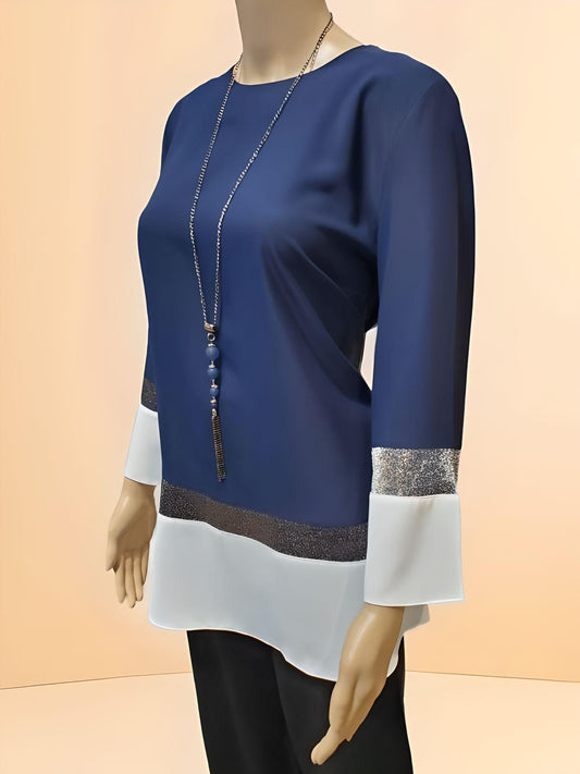 Tunic Style Full Sleeve Top - Velora Luxury Fashion