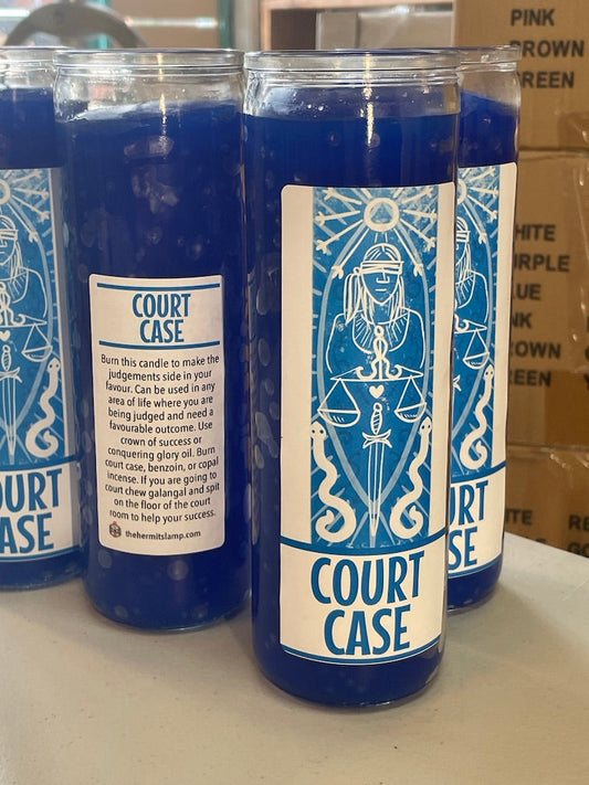 7 Day Candle - Court Case The Hermit's Lamp