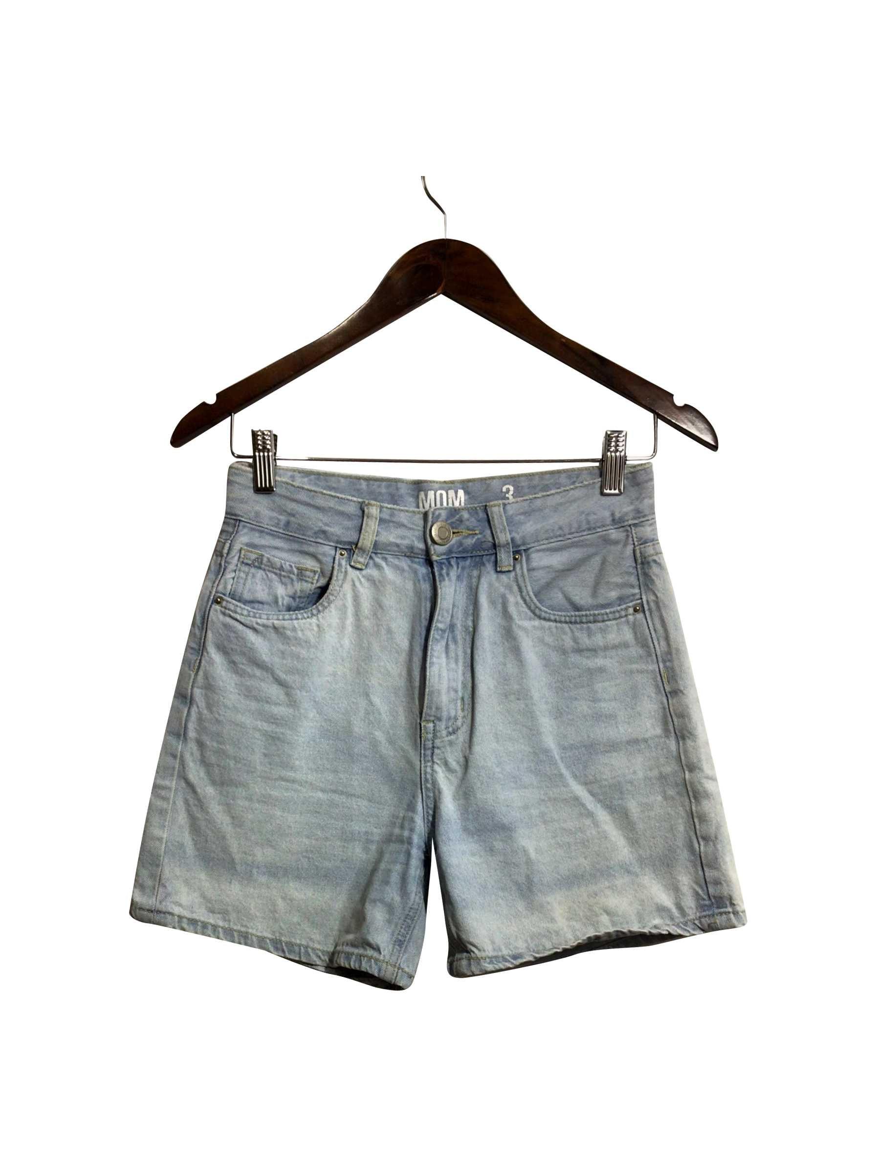 UNBRANDED Regular fit Jeans Shorts in Blue - 3 - Velora