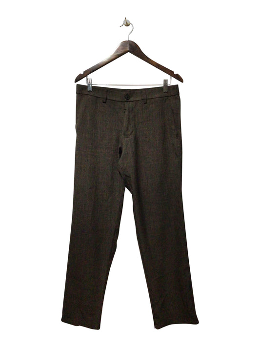 UNBRANDED Regular fit Pant in Brown - 32x30 - Velora