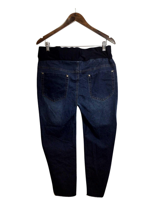UNBRANDED Regular fit Straight-legged Jeans in Blue - XL - Velora