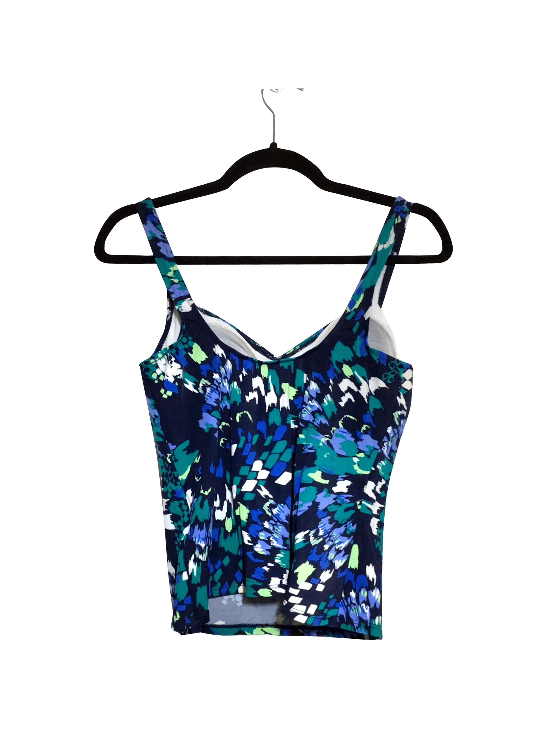 UNBRANDED Regular fit Tankini Swimsuit in Blue - M - Velora