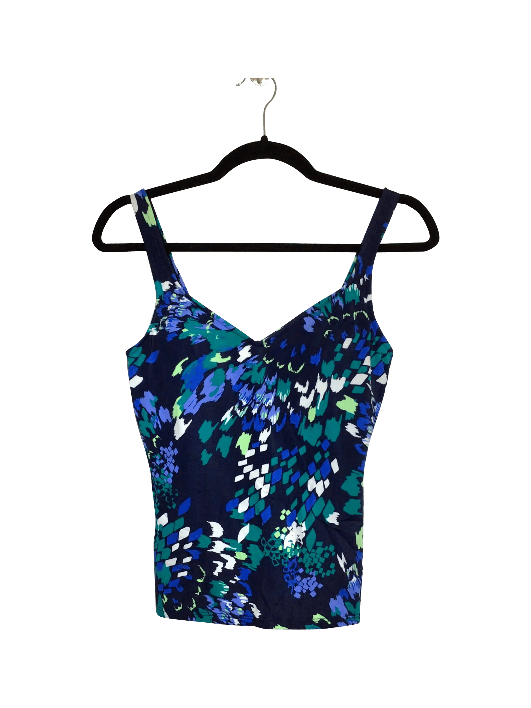 UNBRANDED Regular fit Tankini Swimsuit in Blue - M - Velora