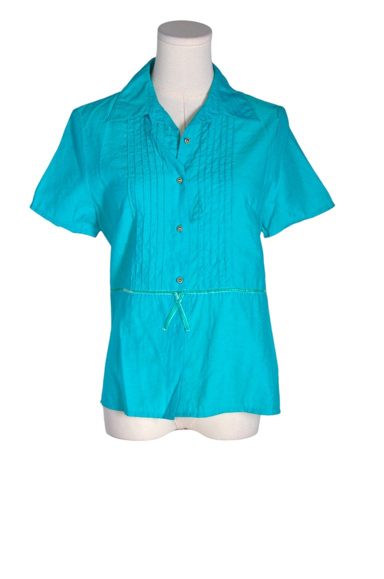 UNBRANDED Women Button Down Tops Regular fit in Green - XXL - Velora Luxury Fashion