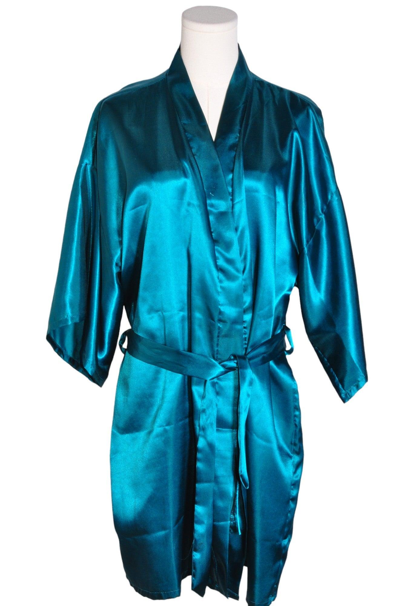 UNBRANDED Women Lingerie Robe Regular fit in Blue - S - Velora Luxury Fashion