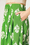Umgee Floral Pleated Wide-Leg Pants - Velora Luxury Fashion