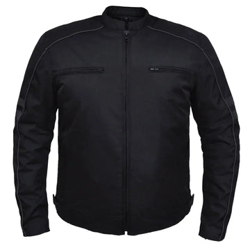 Unik International Men's Nylon Textile Jacket - Velora Luxury Fashion