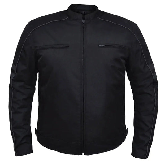 Unik International Men's Nylon Textile Jacket - Velora Luxury Fashion