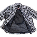 Unik International Men's Plaid Flannel Armored Shirt Jacket - Velora Luxury Fashion