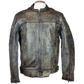 Unik International Men's Reflective Stripe Motorcycle Jacket - Velora Luxury Fashion