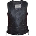 Unik International Women's Eyelet Laced 2 Pocket Vest - Velora Luxury Fashion