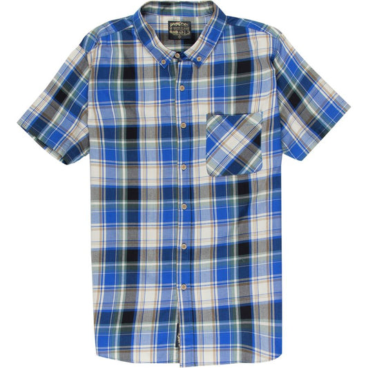 United By Blue Mens Springer Plaid Shirts - Velora Luxury Fashion