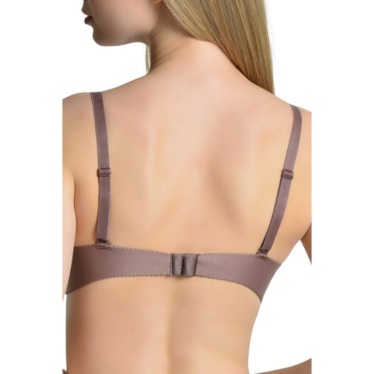 Seamless Everyday T-Shirt Bra – Invisible Under Clothing, Ultra Soft & Stretchy (Black, Mink & Skin) - Velora